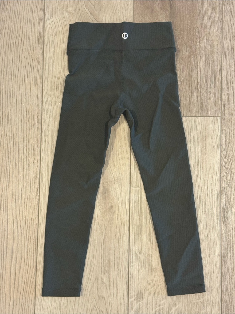 Little Bipsy Athletic Ribbed Leggings (Unisex) 3-4T Forest
